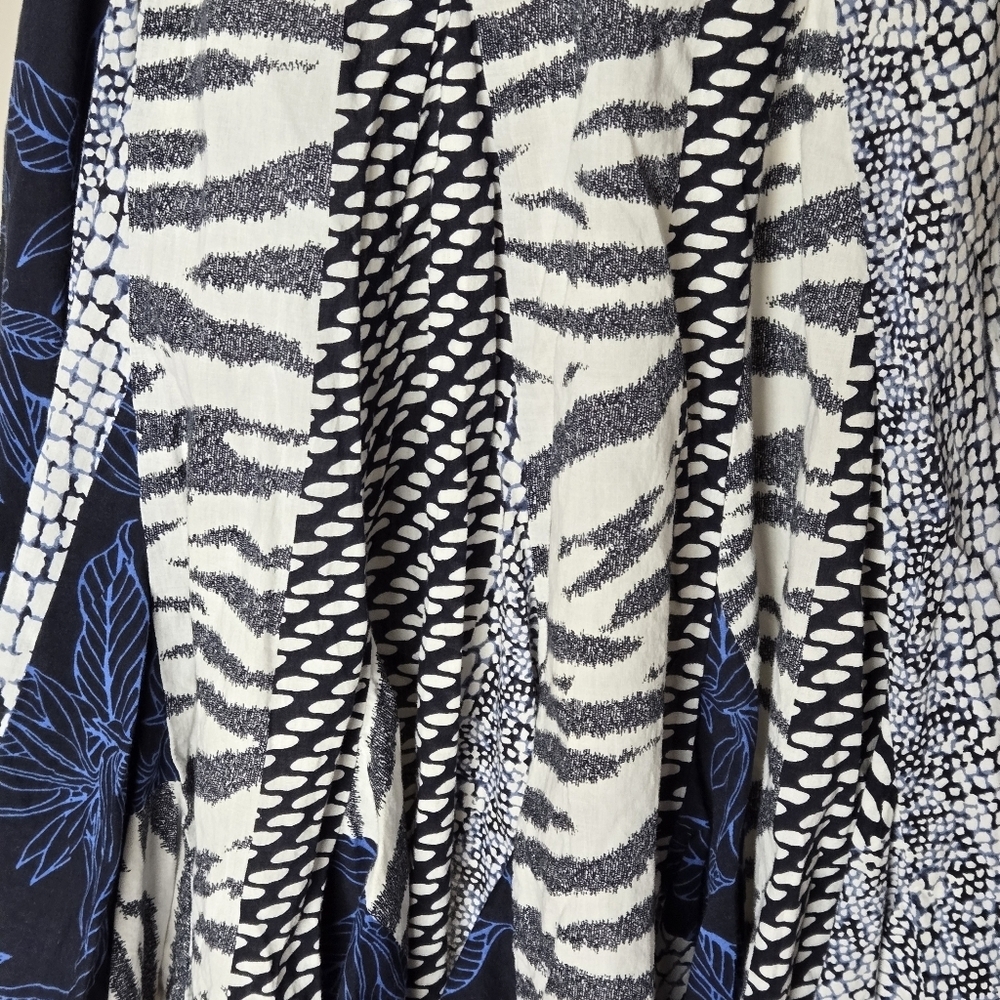 Banana Republic Boho Multi-Print Patchwork Preppy… - image 8